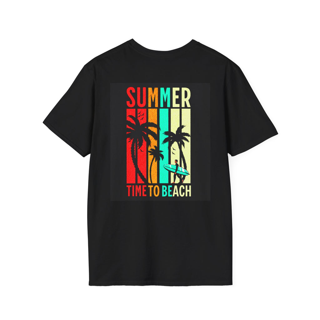 Summer Vibes Graphic Tee, Beach Shirt, Tropical T-Shirt, Unisex Summer Top, Vacation Apparel, Gift for Beach Lovers