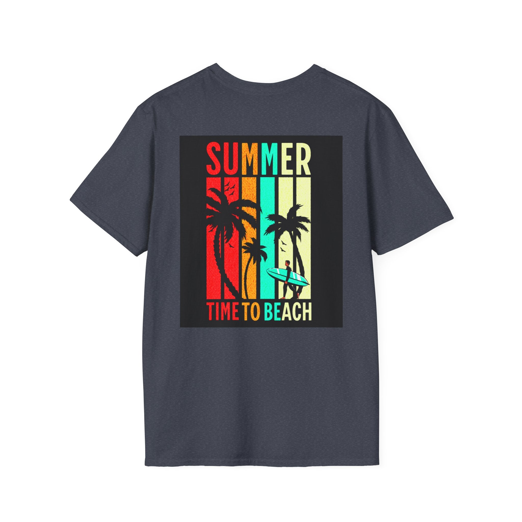 Summer Vibes Graphic Tee, Beach Shirt, Tropical T-Shirt, Unisex Summer Top, Vacation Apparel, Gift for Beach Lovers