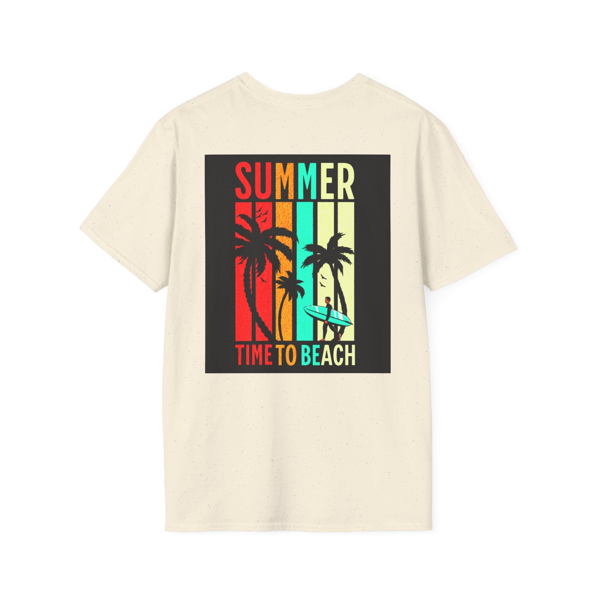 Summer Vibes Graphic Tee, Beach Shirt, Tropical T-Shirt, Unisex Summer Top, Vacation Apparel, Gift for Beach Lovers